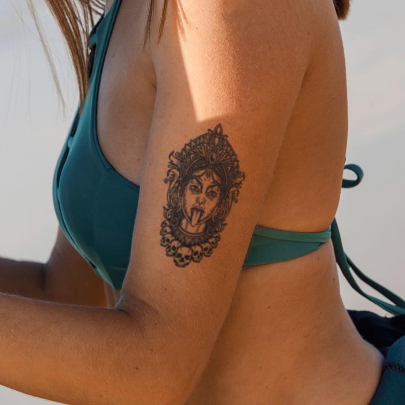 Kali Tattoos Explained: Meanings, Common Themes & More | Kali tattoo,  Tattoos, Goddess tattoo